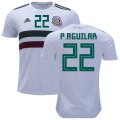 Wholesale Cheap Mexico #22 P.Aguilar Away Kid Soccer Country Jersey