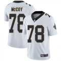 Wholesale Cheap Nike Saints #78 Erik McCoy White Men's Stitched NFL Vapor Untouchable Limited Jersey