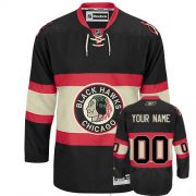 Wholesale Cheap Blackhawks Third Personalized Authentic Black NHL Jersey (S-3XL)