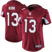 Wholesale Cheap Nike Cardinals #13 Christian Kirk Red Team Color Women's Stitched NFL Vapor Untouchable Limited Jersey