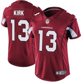 Wholesale Cheap Nike Cardinals #13 Christian Kirk Red Team Color Women\'s Stitched NFL Vapor Untouchable Limited Jersey