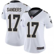 Wholesale Cheap Nike Saints #17 Emmanuel Sanders White Women's Stitched NFL Vapor Untouchable Limited Jersey