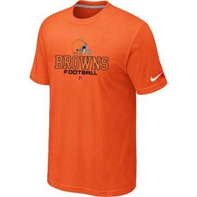 Wholesale Cheap Nike Cleveland Browns Big & Tall Critical Victory NFL T-Shirt Orange