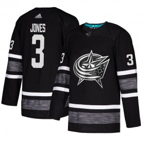 Wholesale Cheap Adidas Blue Jackets #3 Seth Jones Black Authentic 2019 All-Star Stitched Youth NHL Jersey