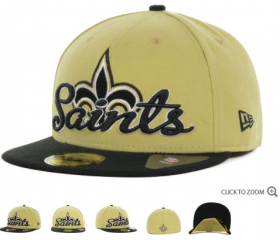 Wholesale Cheap New Orleans Saints fitted hats 06