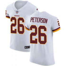 Wholesale Cheap Nike Redskins #26 Adrian Peterson White Men\'s Stitched NFL Vapor Untouchable Elite Jersey