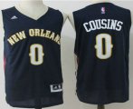 Wholesale Cheap Men's New Orleans Pelicans #0 DeMarcus Cousins Navy Blue Stitched NBA Revolution 30 Swingman Jersey