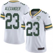 Wholesale Cheap Nike Packers #23 Jaire Alexander White Youth 100th Season Stitched NFL Vapor Untouchable Limited Jersey