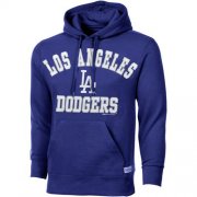 Wholesale Cheap Los Angeles Dodgers Fastball Fleece Pullover Navy Blue MLB Hoodie