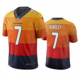 Wholesale Cheap Arizona Cardinals #7 Brett Hundley Sunset Orange Vapor Limited City Edition NFL Jersey