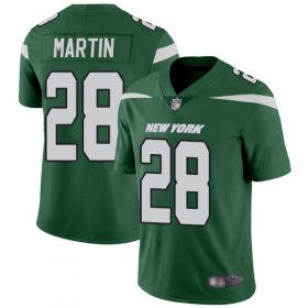 Wholesale Cheap Nike Jets #28 Curtis Martin Green Team Color Men\'s Stitched NFL Vapor Untouchable Limited Jersey
