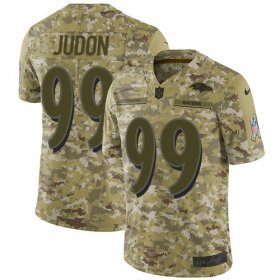 Wholesale Cheap Nike Ravens #99 Matthew Judon Camo Youth Stitched NFL Limited 2018 Salute To Service Jersey