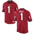 Wholesale Cheap Men's Georgia Bulldogs #1 Vince Dooley Red Stitched College Football 2016 Nike NCAA Jersey