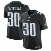 Cheap Men's Philadelphia Eagles #30 Quinyon Mitchell Black 2024 Draft Vapor Untouchable Limited Football Stitched Jersey