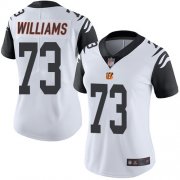 Wholesale Cheap Nike Bengals #73 Jonah Williams White Women's Stitched NFL Limited Rush Jersey