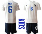 Wholesale Cheap 2021 France away Youth 6 soccer jerseys
