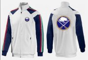 Wholesale Cheap NHL Buffalo Sabres Zip Jackets White-1
