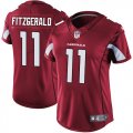 Wholesale Cheap Nike Cardinals #11 Larry Fitzgerald Red Team Color Women's Stitched NFL Vapor Untouchable Limited Jersey
