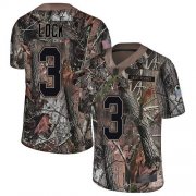 Wholesale Cheap Nike Broncos #3 Drew Lock Camo Men's Stitched NFL Limited Rush Realtree Jersey