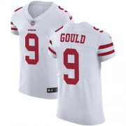 Wholesale Cheap Nike 49ers #9 Robbie Gould White Men's Stitched NFL Vapor Untouchable Elite Jersey