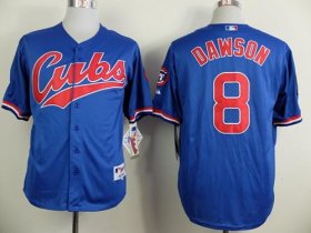 Wholesale Cheap Cubs #8 Andre Dawson Blue 1994 Turn Back The Clock Stitched MLB Jersey