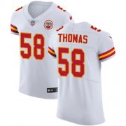 Wholesale Cheap Nike Chiefs #58 Derrick Thomas White Men's Stitched NFL Vapor Untouchable Elite Jersey