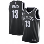 Wholesale Cheap Men Nike Brooklyn Nets 13 James Harden Black NBA Swingman Icon Edition Jersey