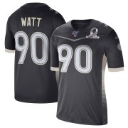 Wholesale Cheap Pittsburgh Steelers #90 T.J. Watt Nike 2020 AFC Pro Bowl Game Jersey Anthracite