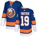 Wholesale Cheap Adidas Islanders #19 Bryan Trottier Royal Blue Home Authentic Stitched NHL Jersey