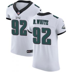 Wholesale Cheap Nike Eagles #92 Reggie White White Men\'s Stitched NFL Vapor Untouchable Elite Jersey