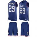 Wholesale Cheap Nike Giants #29 Xavier McKinney Royal Blue Team Color Men's Stitched NFL Limited Tank Top Suit Jersey
