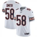 Wholesale Cheap Nike Bears #58 Roquan Smith White Men's Stitched NFL Vapor Untouchable Limited Jersey