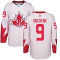 Wholesale Cheap Team CA. #9 Matt Duchene White 2016 World Cup Stitched NHL Jersey