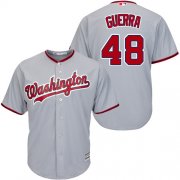 Wholesale Cheap Nationals #48 Javy Guerra Grey New Cool Base Stitched Youth MLB Jersey