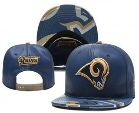 Wholesale Cheap Los Angeles Rams Snapback Ajustable Cap Hat YD