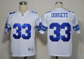 Wholesale Cheap Cowboys #33 Tony Dorsett White Legend Throwback Stitched NFL Jersey