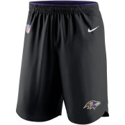 Wholesale Cheap Baltimore Ravens Nike Sideline Vapor Performance Shorts Black
