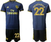Wholesale Cheap Arsenal #22 Mkhitaryan Third Soccer Club Jersey