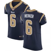 Wholesale Cheap Nike Rams #6 Johnny Hekker Navy Blue Team Color Men's Stitched NFL Vapor Untouchable Elite Jersey