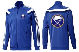 Wholesale Cheap NHL Buffalo Sabres Zip Jackets Blue-2