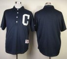 Wholesale Cheap Indians Blank Navy Blue 1902 Turn Back The Clock Stitched MLB Jersey