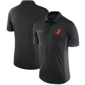 Wholesale Cheap Men\'s Baltimore Orioles Nike Black Franchise Polo