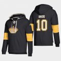 Wholesale Cheap Los Angeles Kings #10 Michael Amadio Black adidas Lace-Up Pullover Hoodie