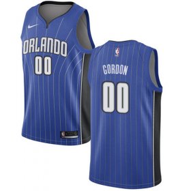 Wholesale Cheap Nike Magic #00 Aaron Gordon Royal NBA Swingman Icon Edition Jersey