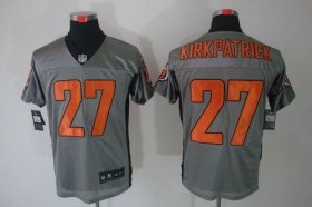 Wholesale Cheap Nike Bengals #27 Dre Kirkpatrick Grey Shadow Men\'s Stitched NFL Elite Jersey