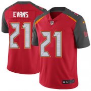 Wholesale Cheap Nike Buccaneers #21 Justin Evans Red Team Color Youth Stitched NFL Vapor Untouchable Limited Jersey