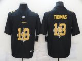 Wholesale Cheap Men's New Orleans Saints #13 Michael Thomas Black 2020 Shadow Logo Vapor Untouchable Stitched NFL Nike Limited Jersey