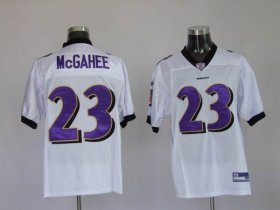 Wholesale Cheap Ravens #23 Willis McGahee White Stitched NFL Jersey