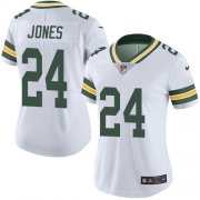 Wholesale Cheap Nike Packers #24 Josh Jones White Women's Stitched NFL Vapor Untouchable Limited Jersey