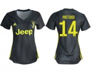 Wholesale Cheap Women's Juventus #14 Matuidi Third Soccer Club Jersey